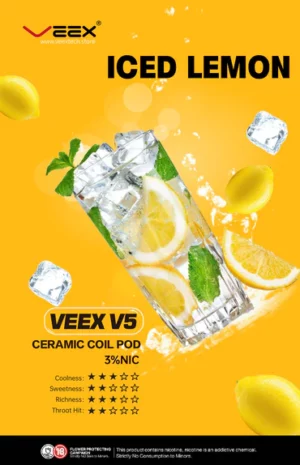 veex v5 lemon pods